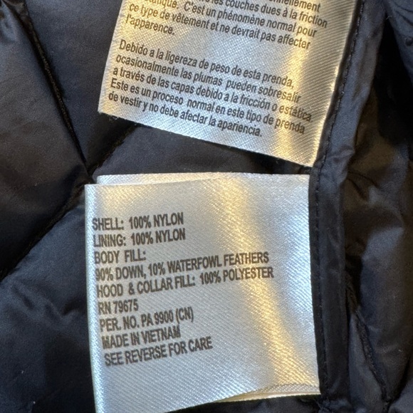 Michael Kors Packable Women's Black Down Fill Quilted Puffer Vest - Picture 8 of 10